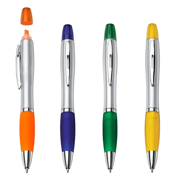 Promotional Pen and Highlighter Combo 3