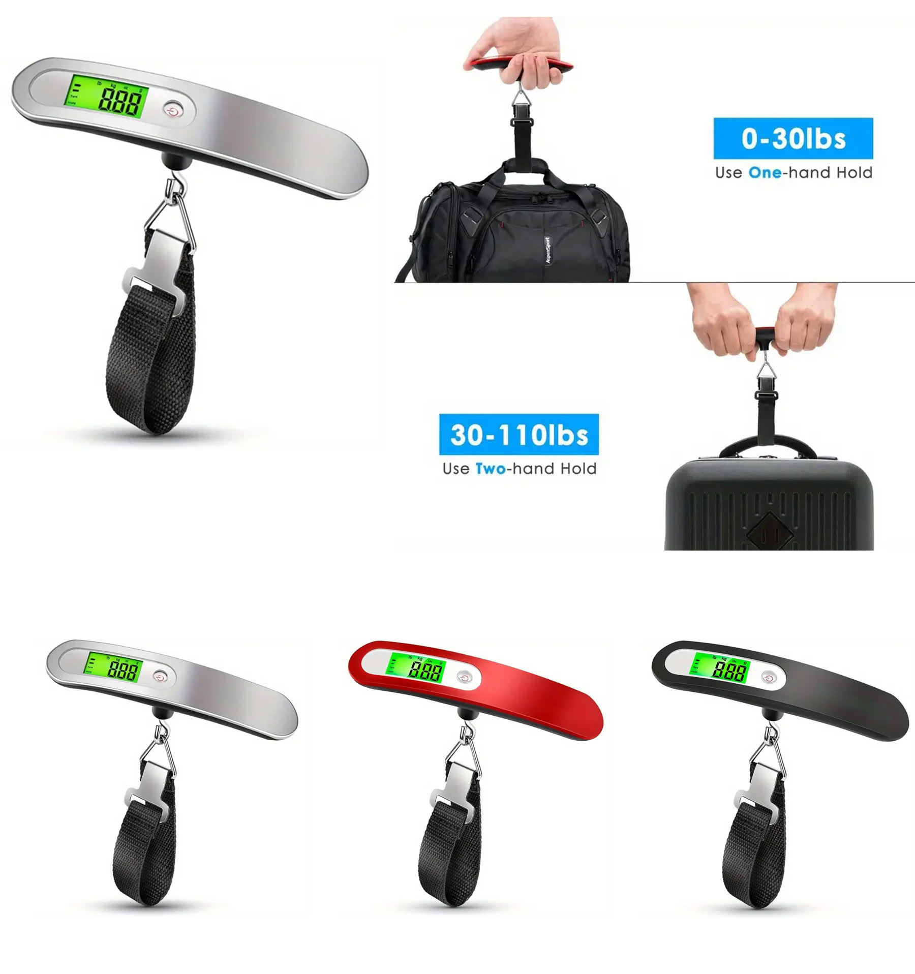 iBank ® Electronic Digital Travel Luggage Scale 2