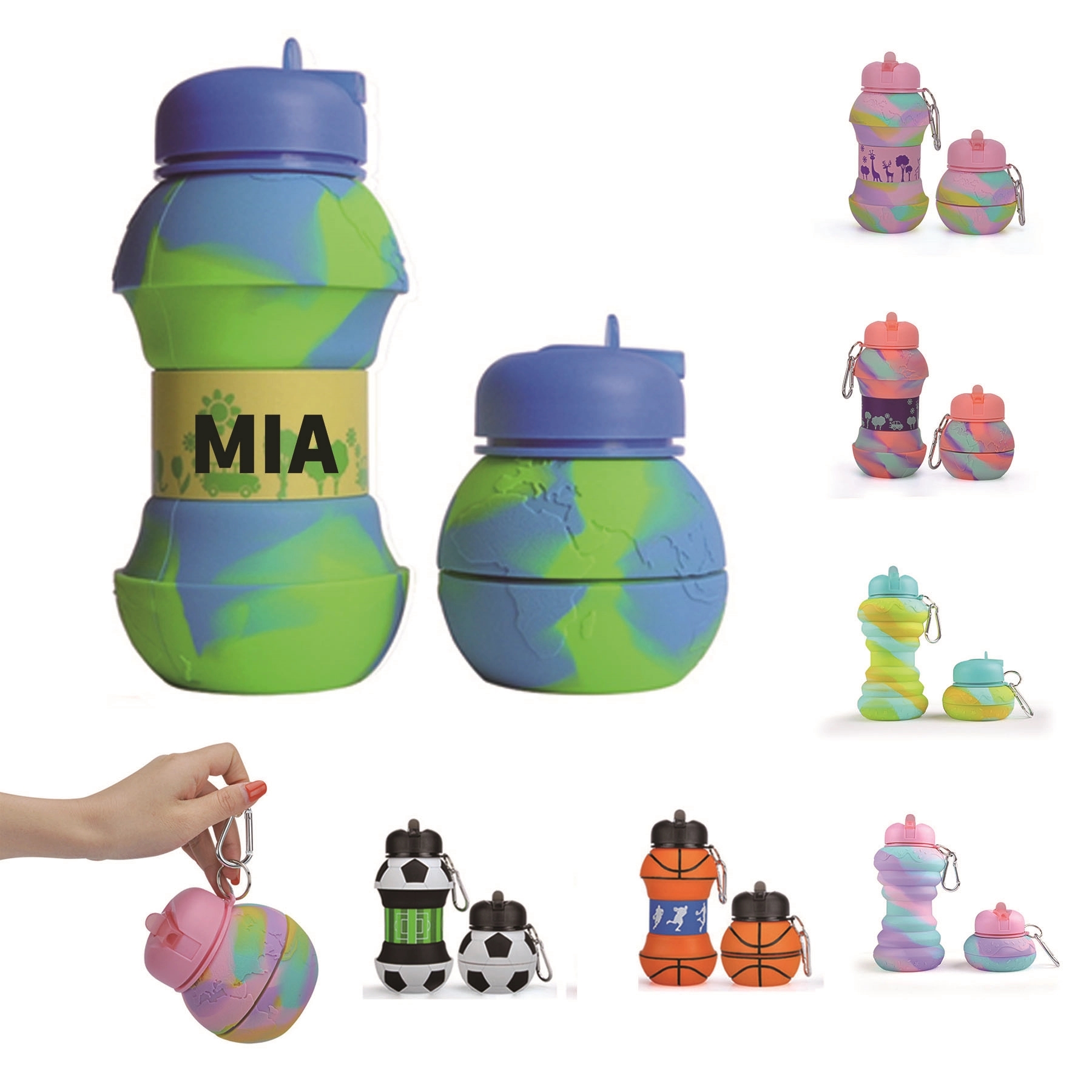 Portable Silicone Water Cup For Children 1
