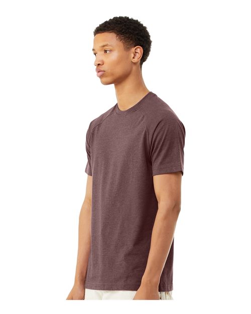 Men's Heather CVC Raglan Tee - 3201 17