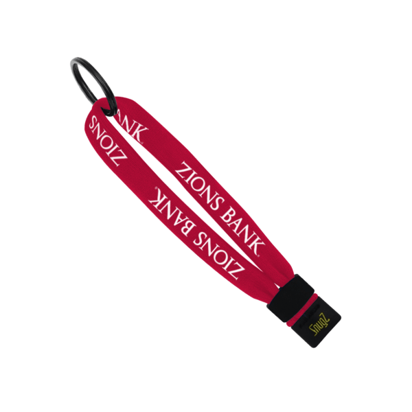 1/2" Cotton Wrist Retainer with Slider & Metal Split-Ring 15