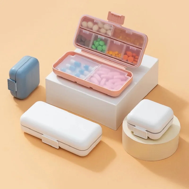 Travel Pill Organizer Pocket Purse Medicine Box 2