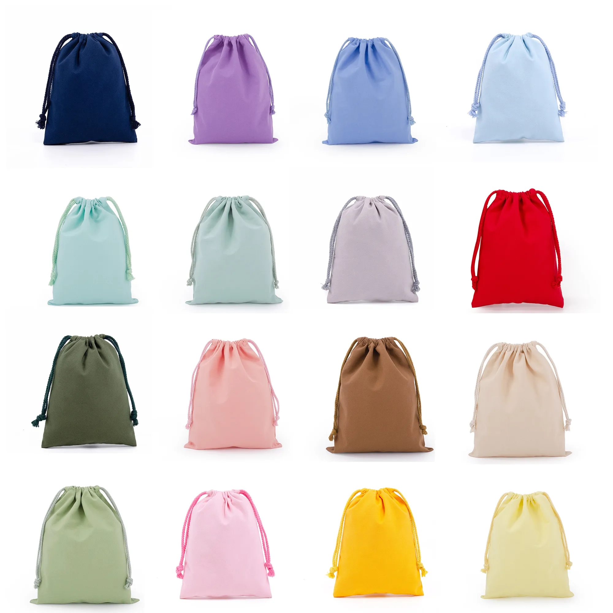 Cotton Drawstring Bags MOQ 30 Pcs 2