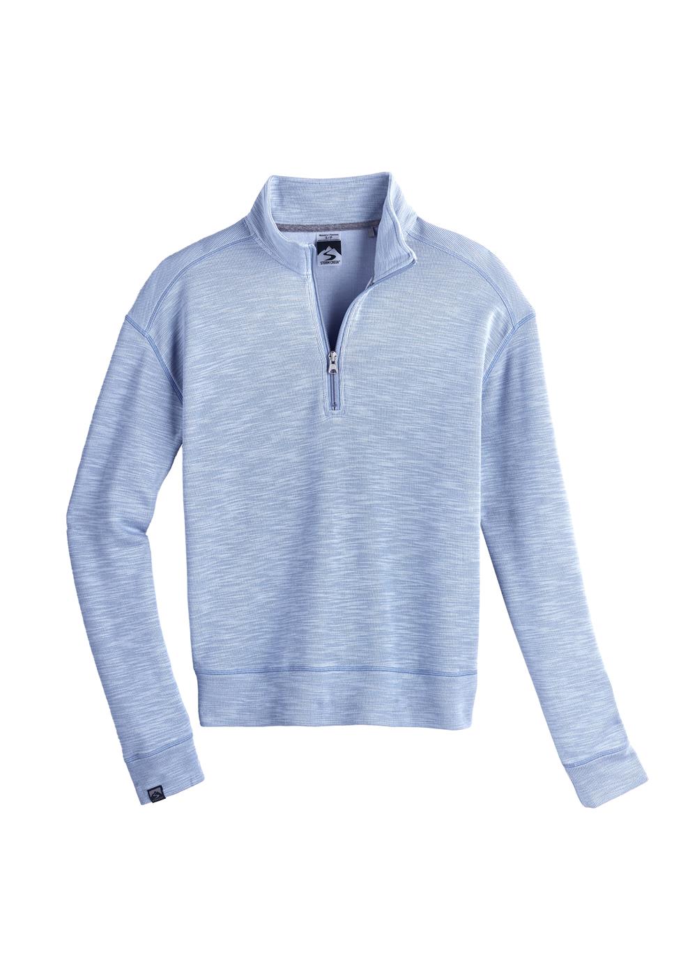 Storm Creek Women's Shoreliner Cotton/Bamboo Blend Quarter Zip 34