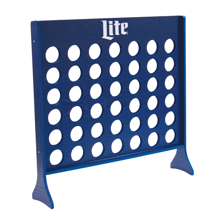 Four In A Row Game - Oversized (Imprinted Header Only, Custom Color Finish) 2