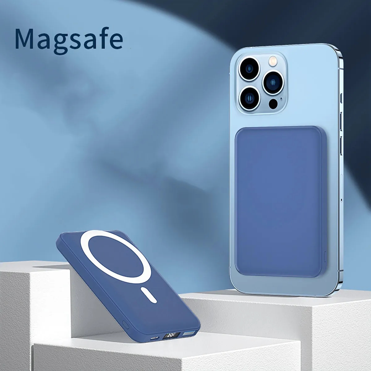 Magnetic Portable Wireless Power Bank 3