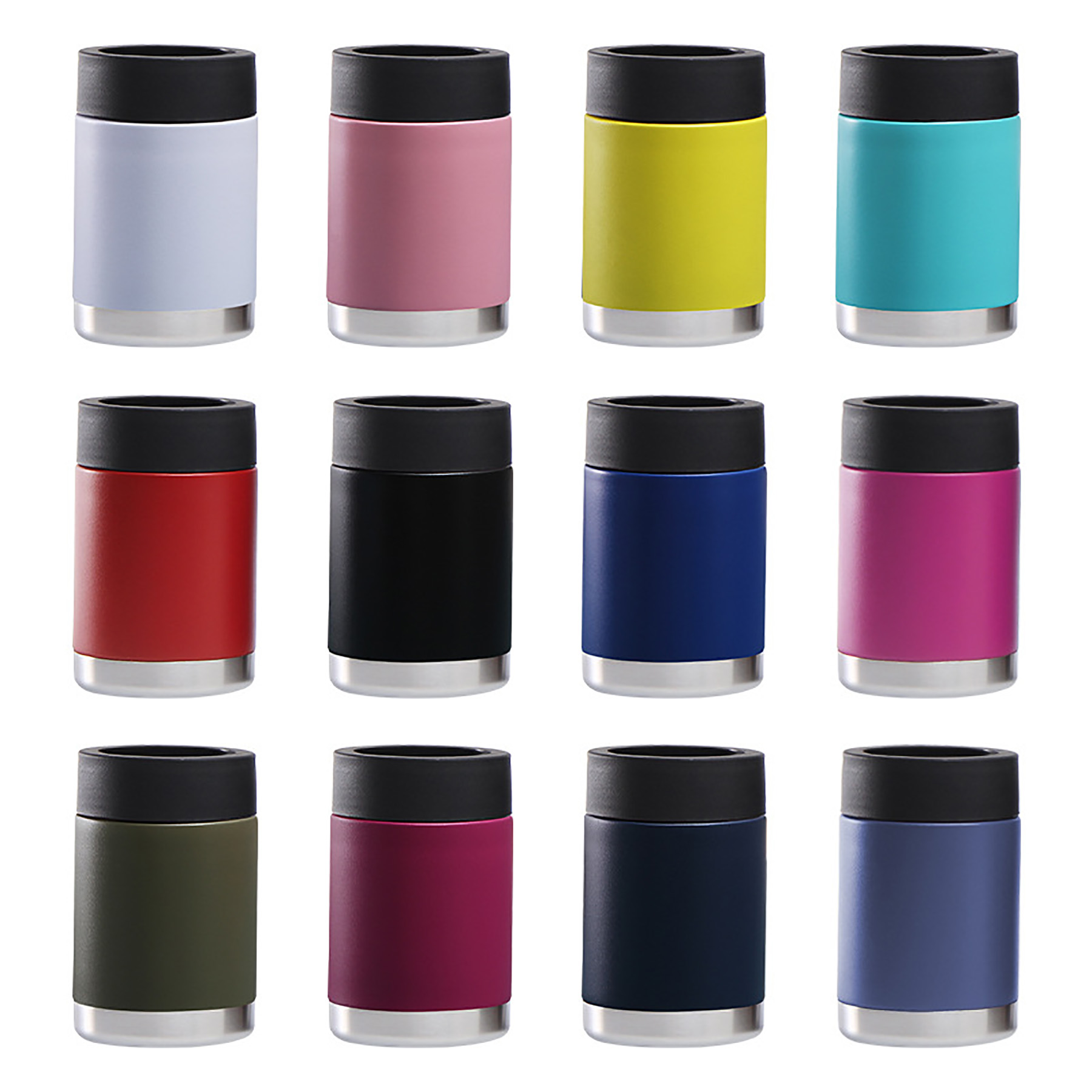 12oz Stainless Steel Can Cooler 2