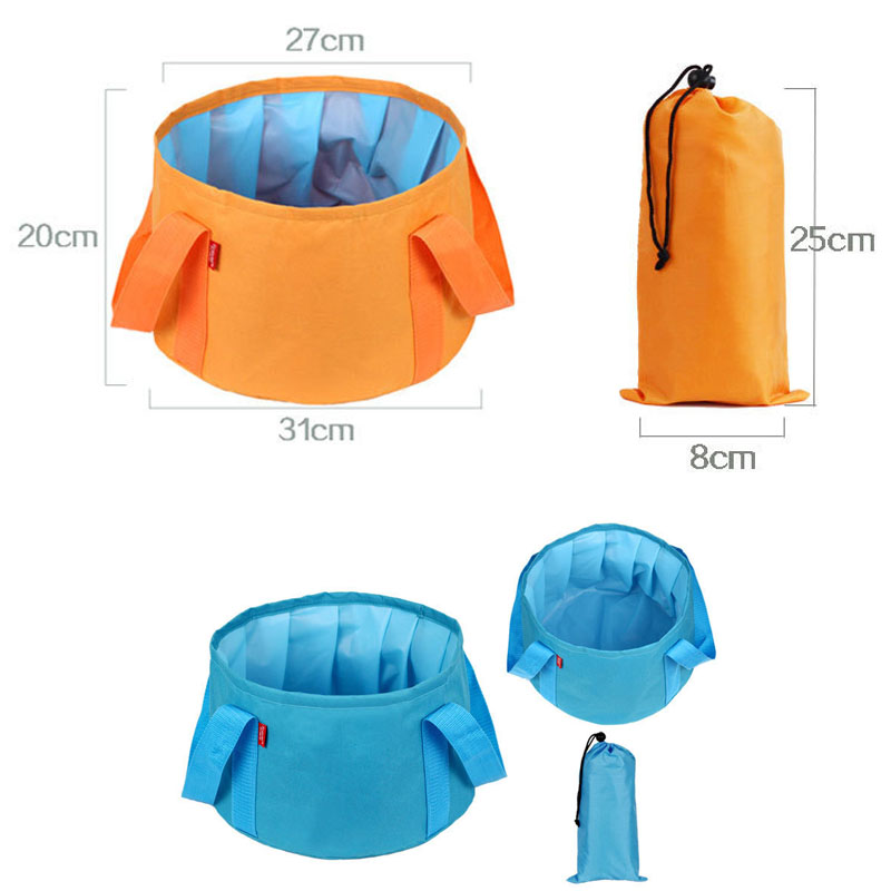 15L Folding Wash Basin Bucket 4