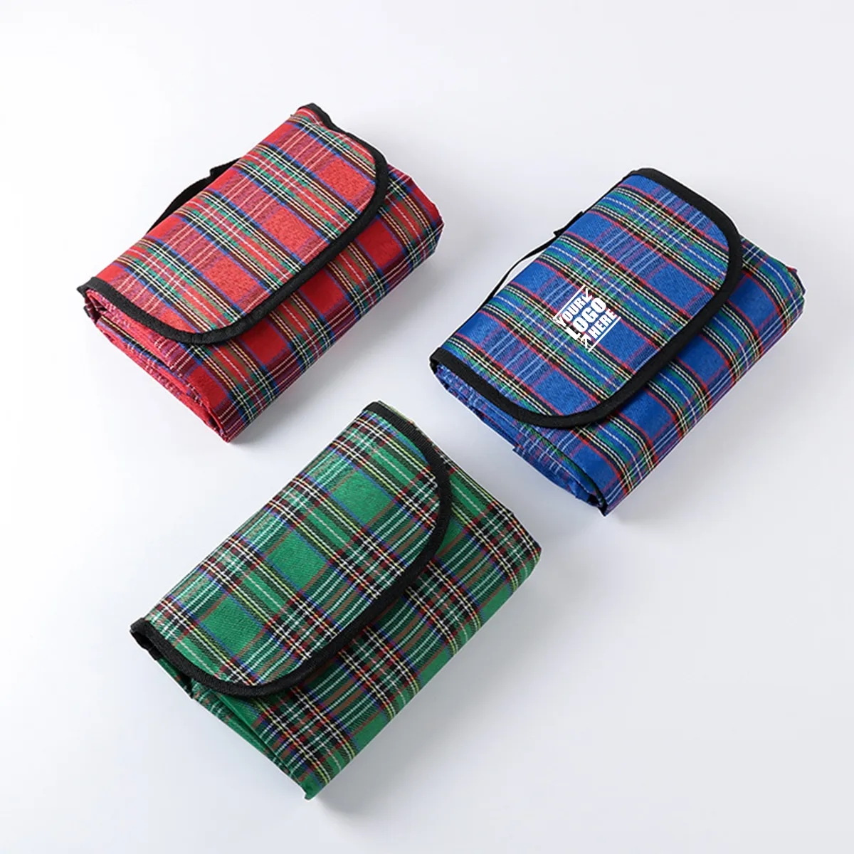 Roll-Up Picnic Blanket With Custom Logo 1