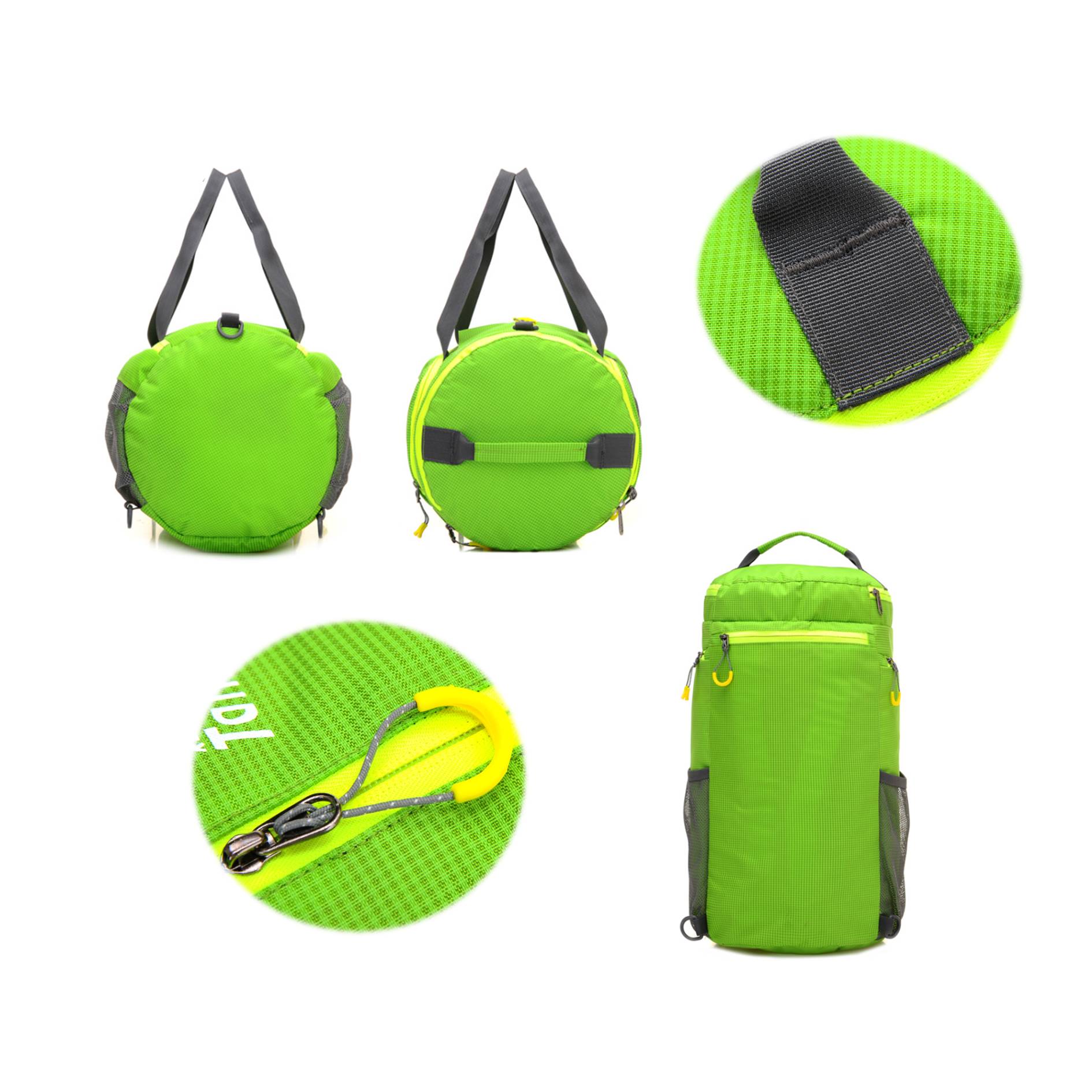 Portable Waterproof Fitness Backpack Folding Bag 4