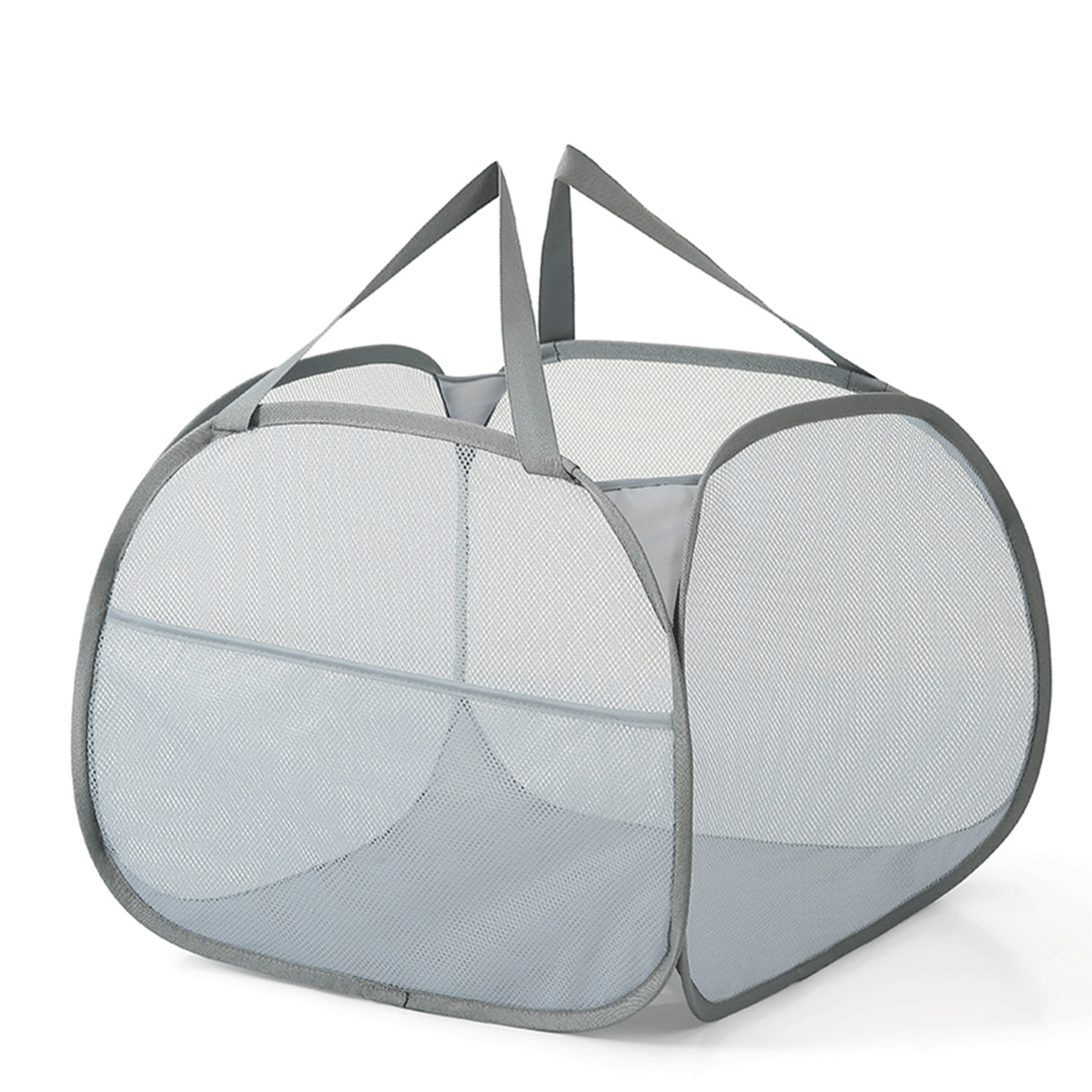 Foldable Pop Up Breathable Mesh Dirty Clothes Laundry Basket 5