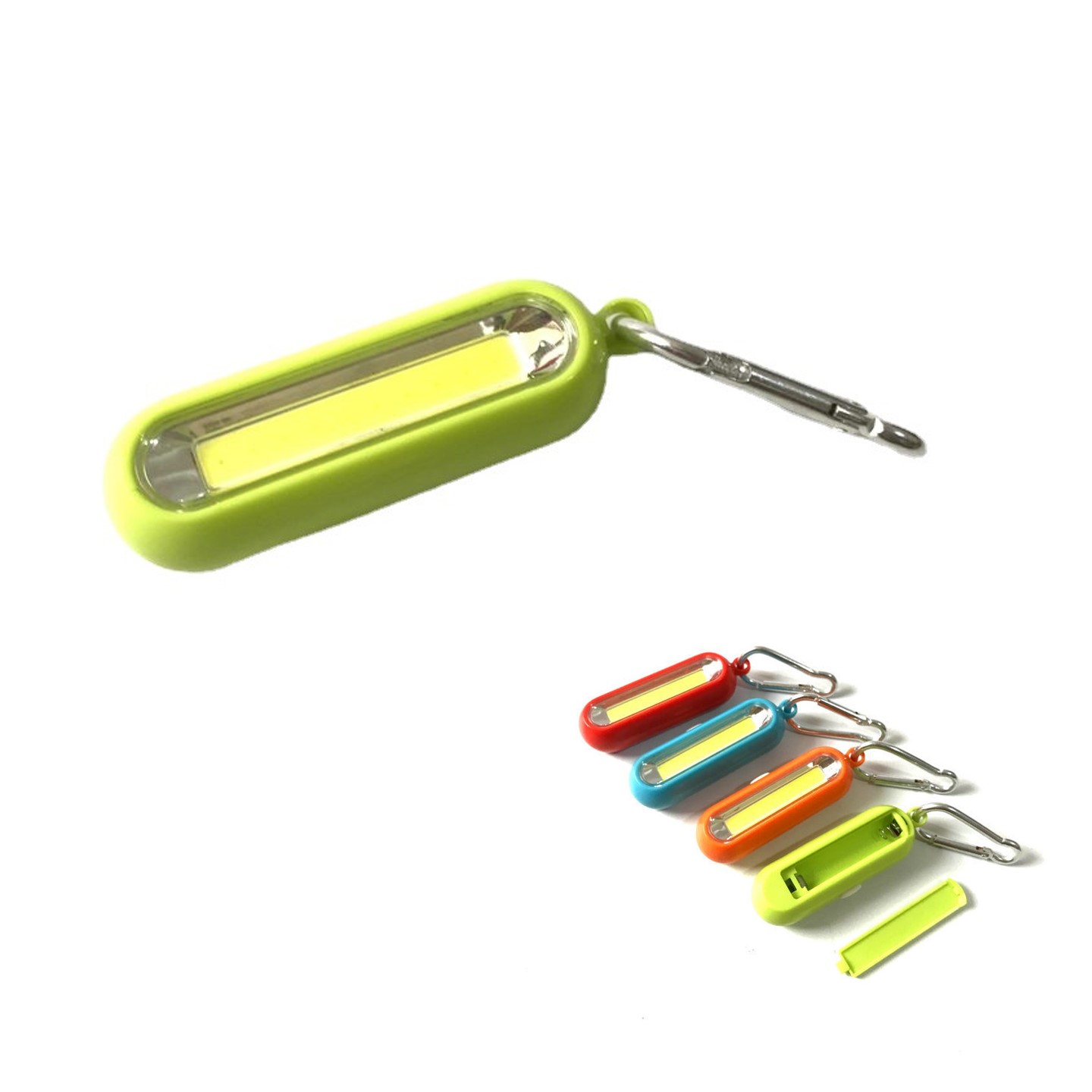 Portable COB Work Light with carabiners 8