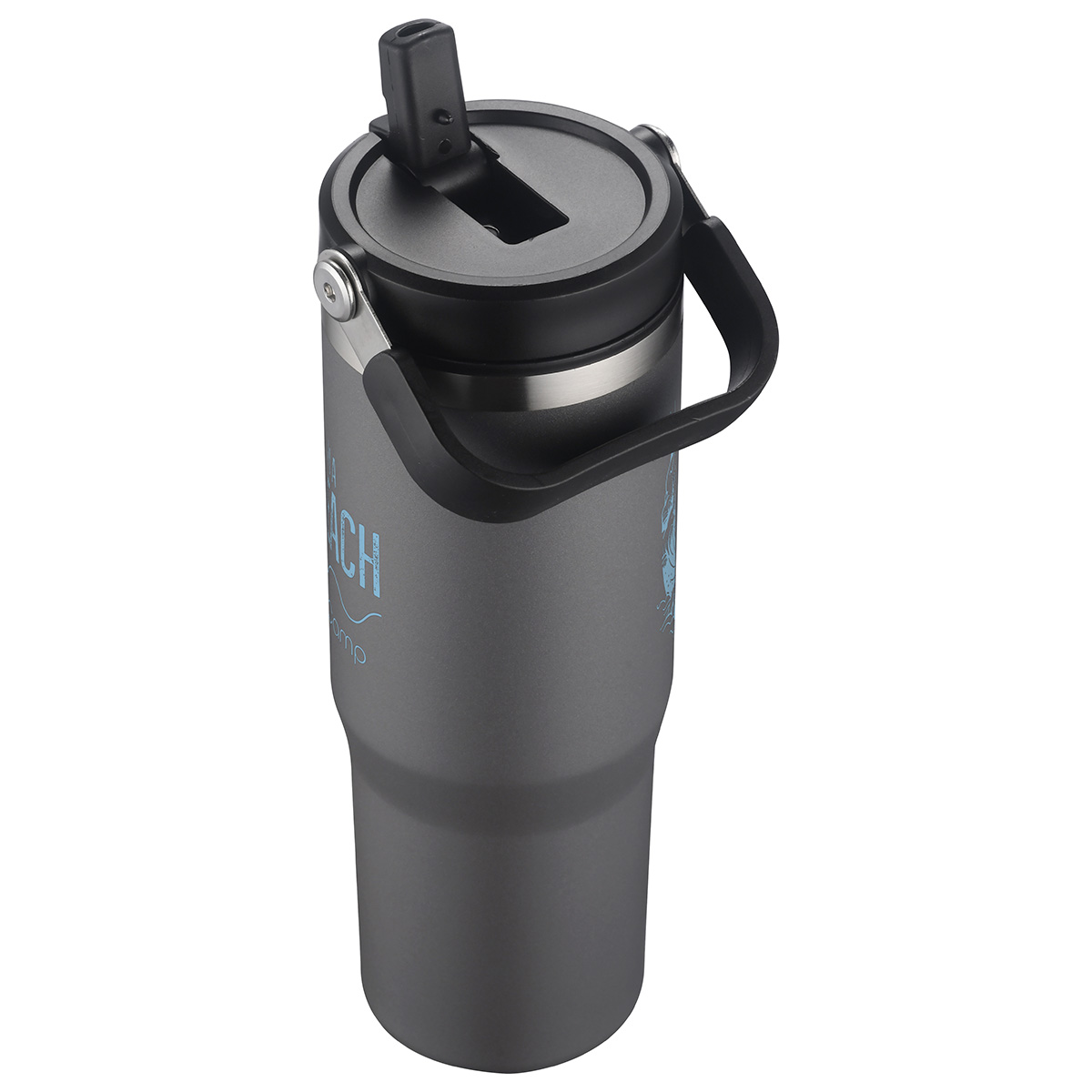 Oreno 30 oz Stainless Steel/Polypropylene Travel Tumbler 2