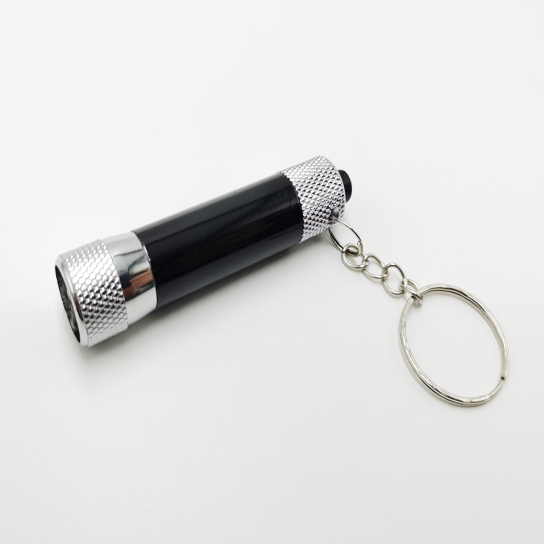 Bright Aluminum Alloy Flashlight With Keychain 8