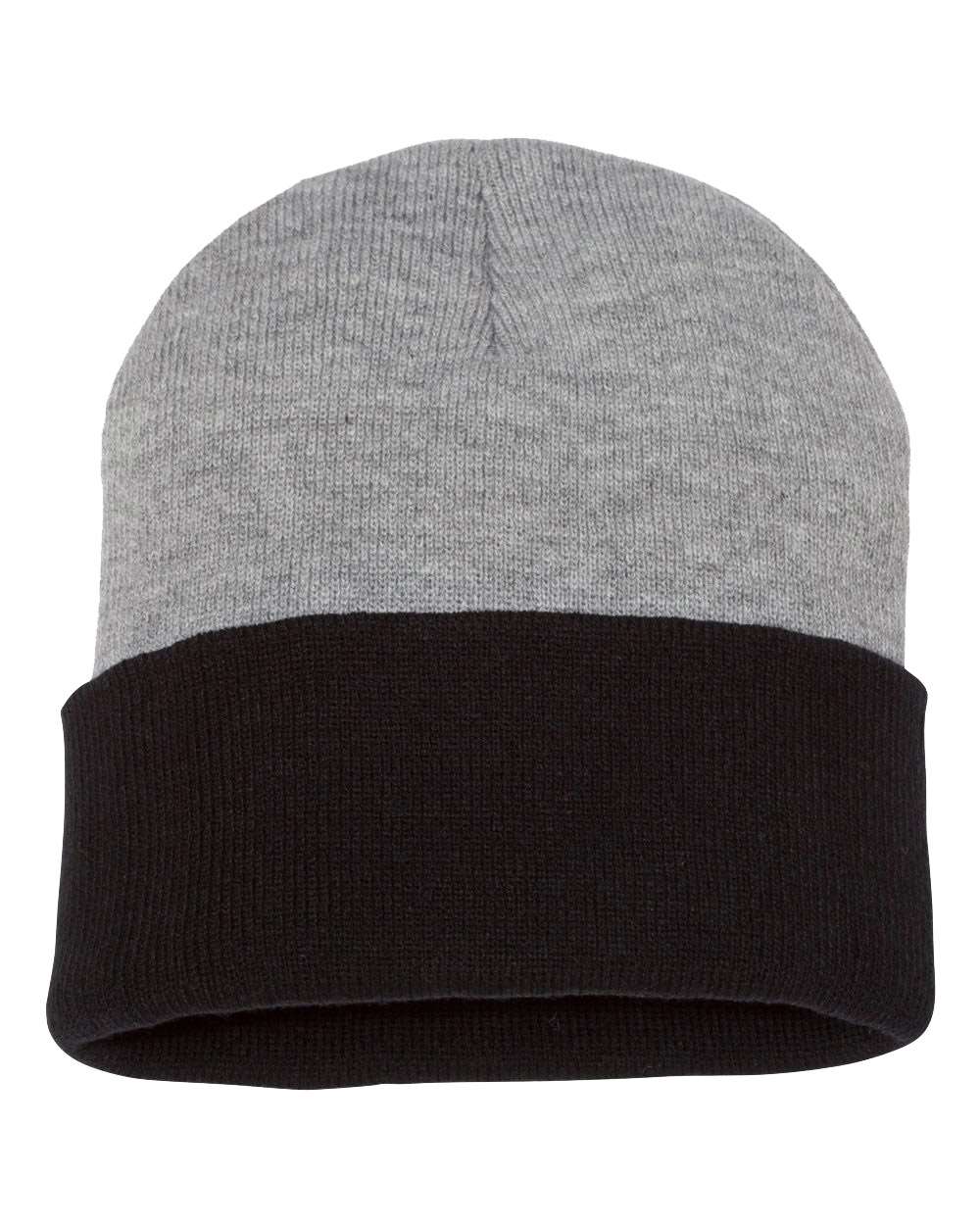 12" Color Blocked Cuffed Beanie - SP12T 5