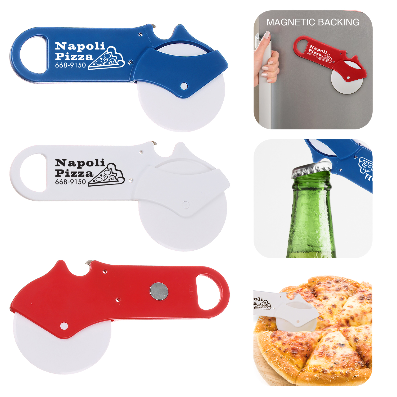 Pizza Cutter & Bottle Opener 4