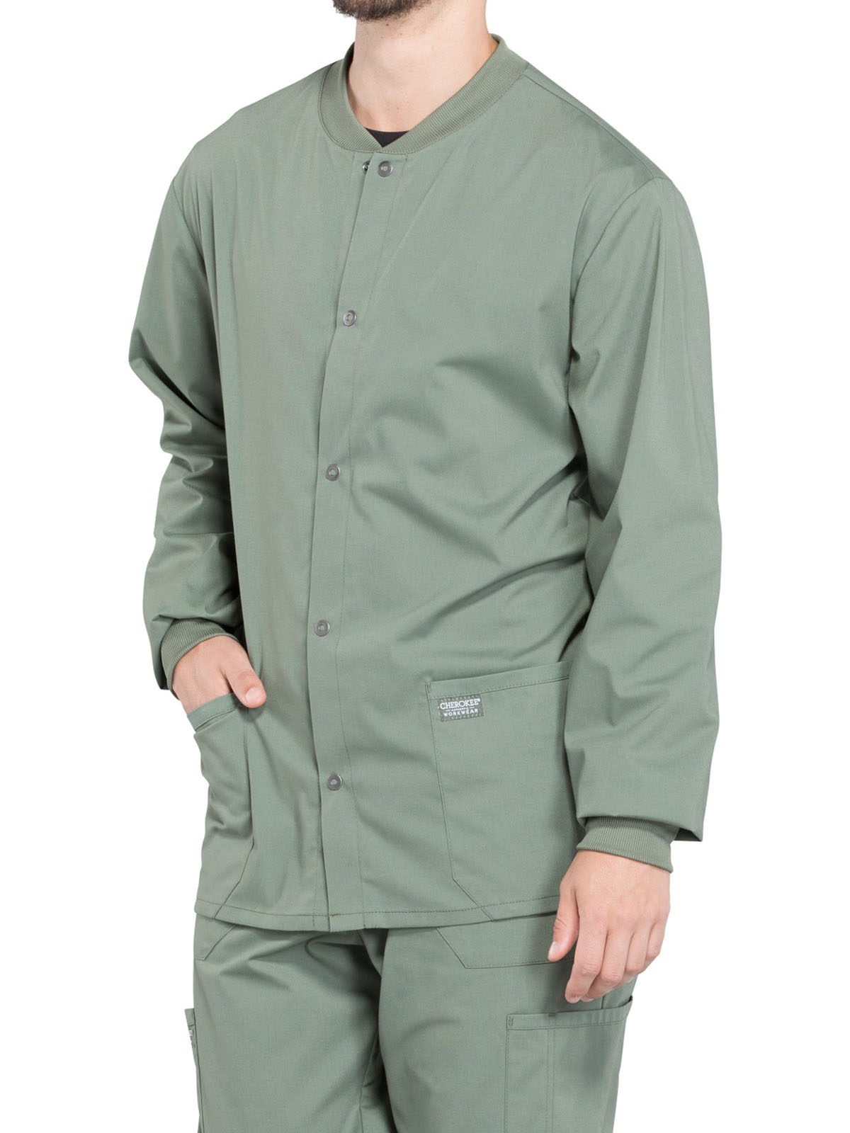 Cherokee - Workwear Professionals - Men's Snap Front Jacket 30