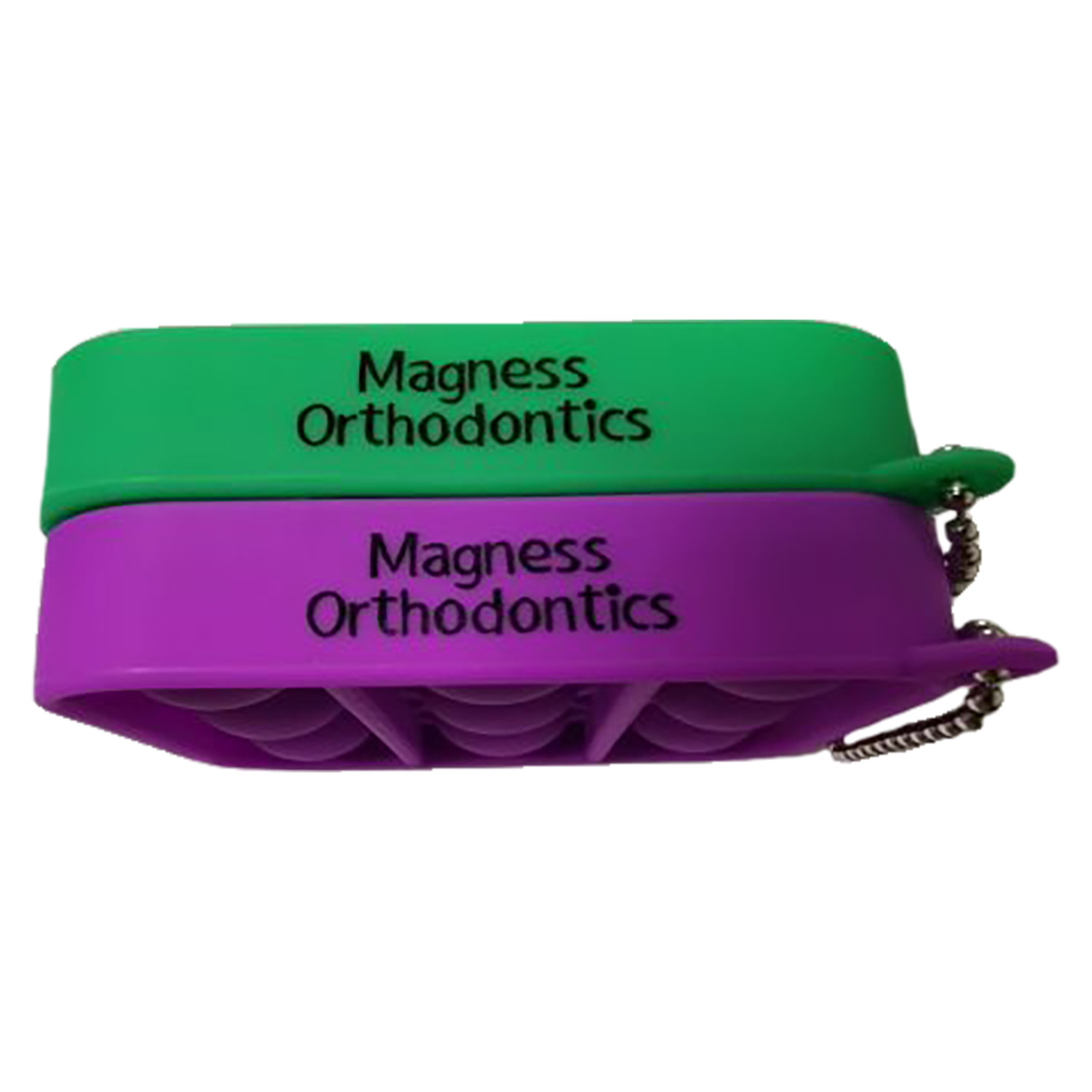 Fidget Popper Square Shaped Keychain 4