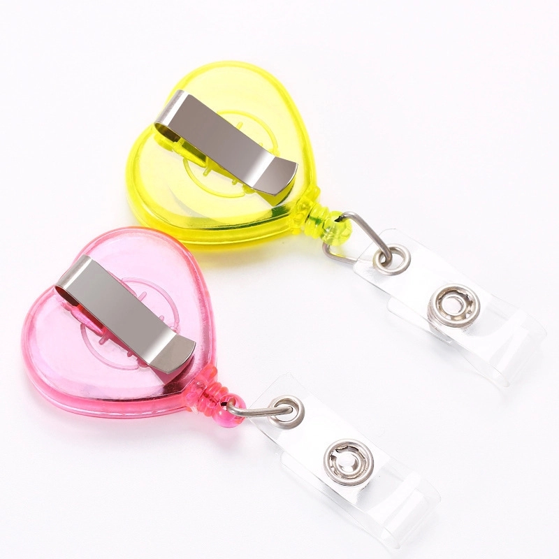 ABS Heart Shape Badge Reel 5