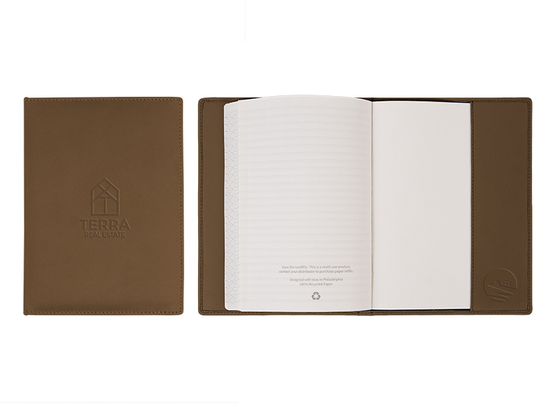 Real Leather Notebook