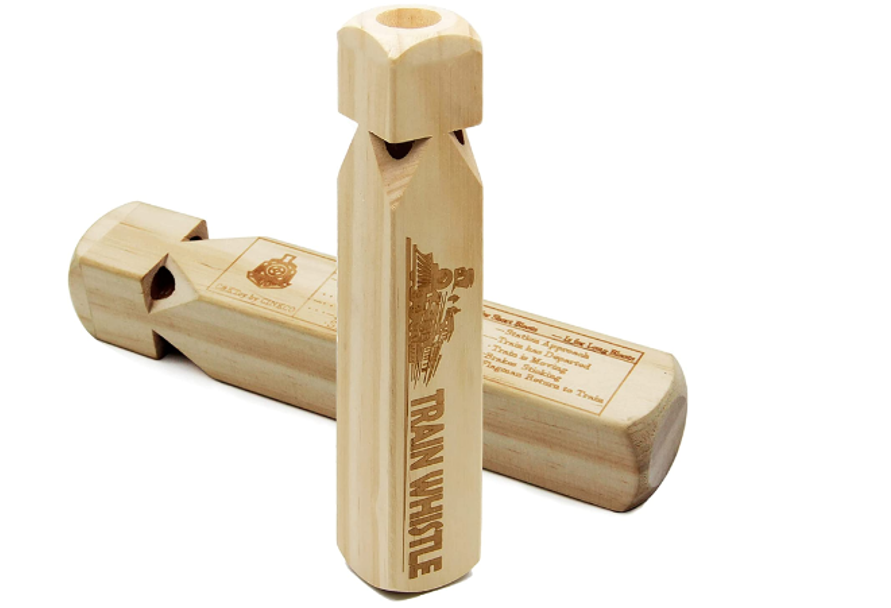 Custom Wooden Train Whistle 2