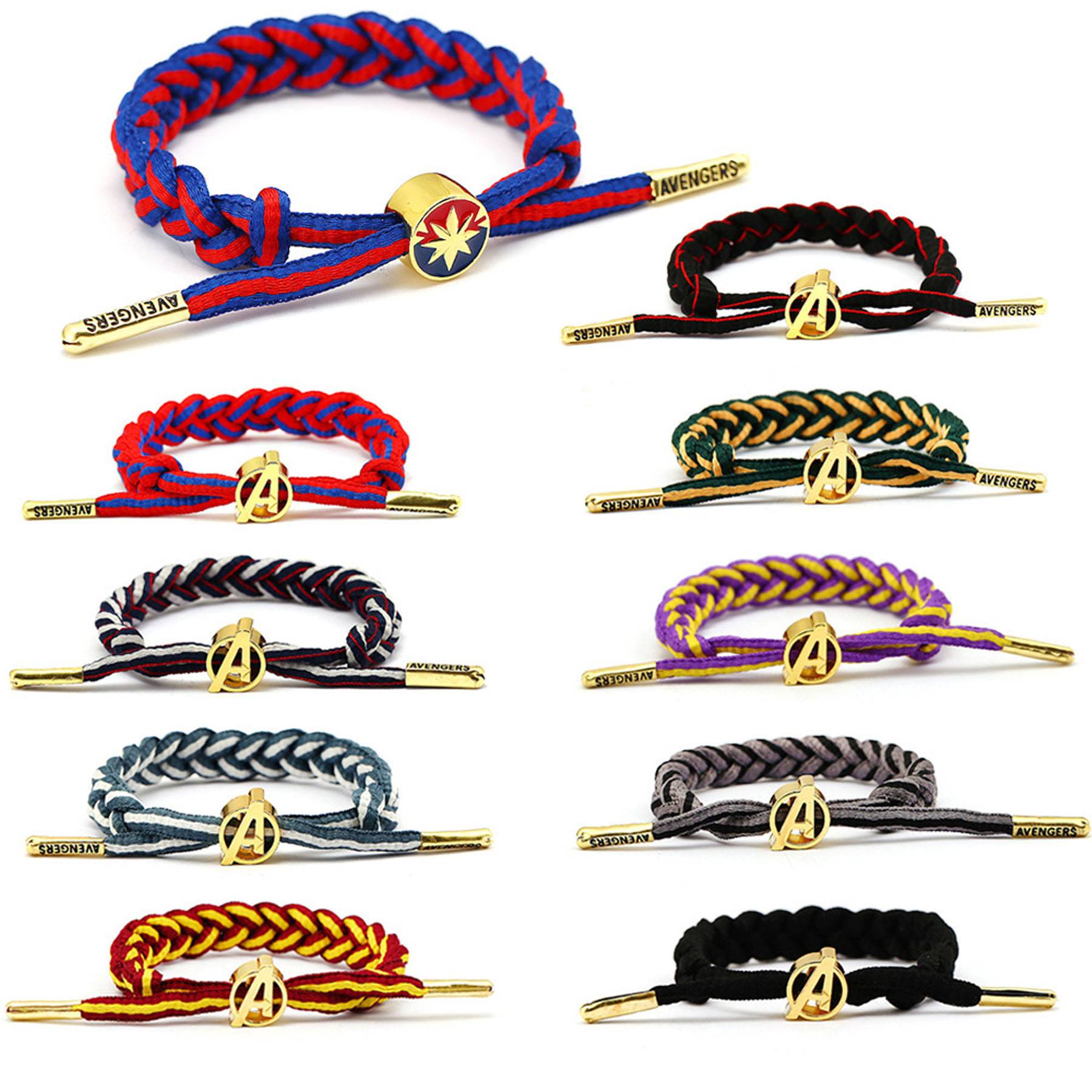 Handmade Braided Woven Bracelets 7