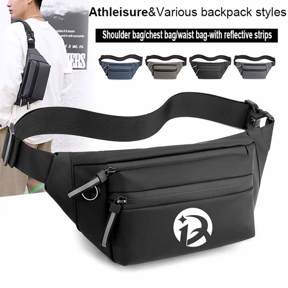 Nylon Large Capacity Fanny Pack for Women Men 2