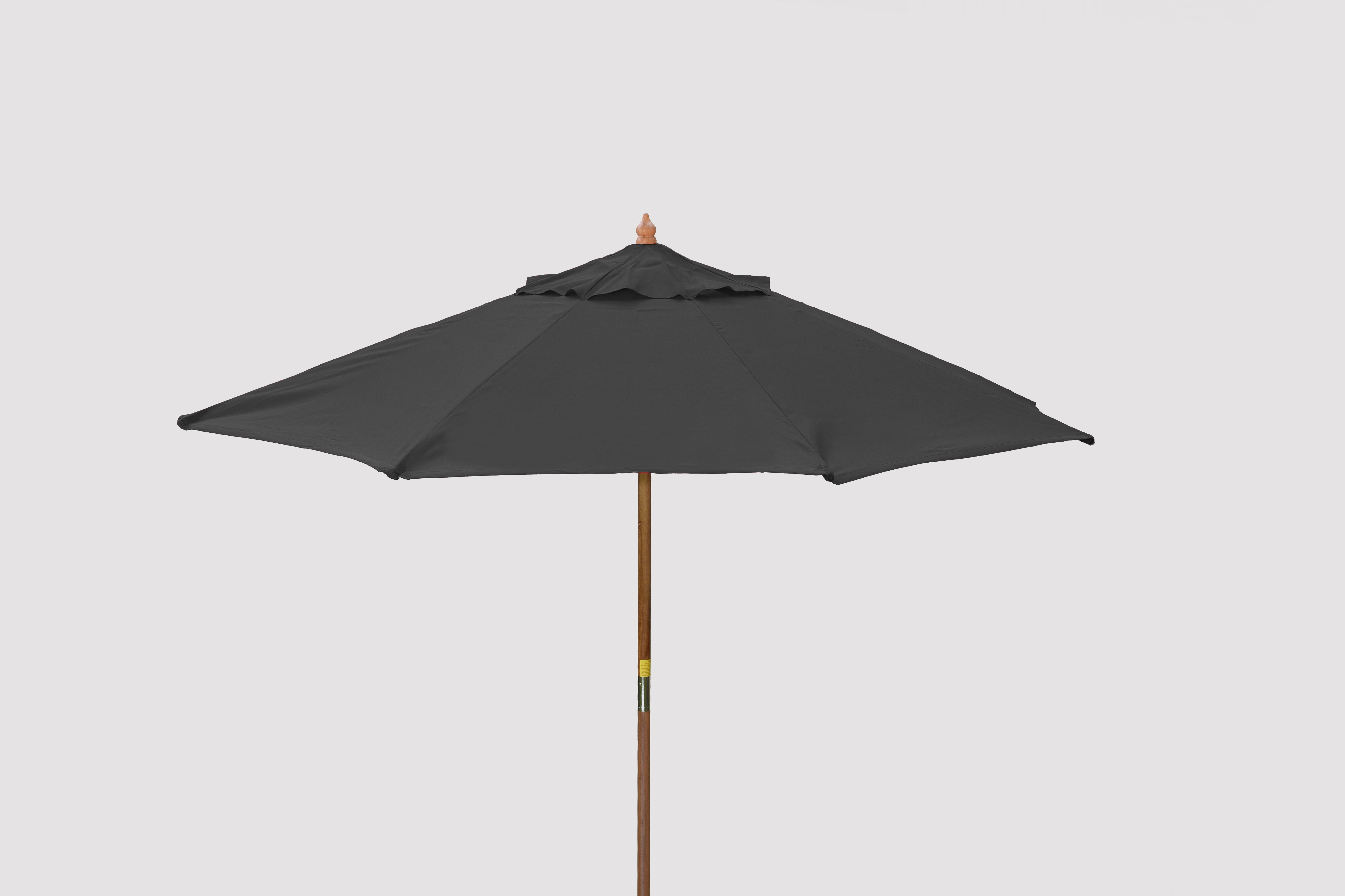 9' Wood Market Umbrella