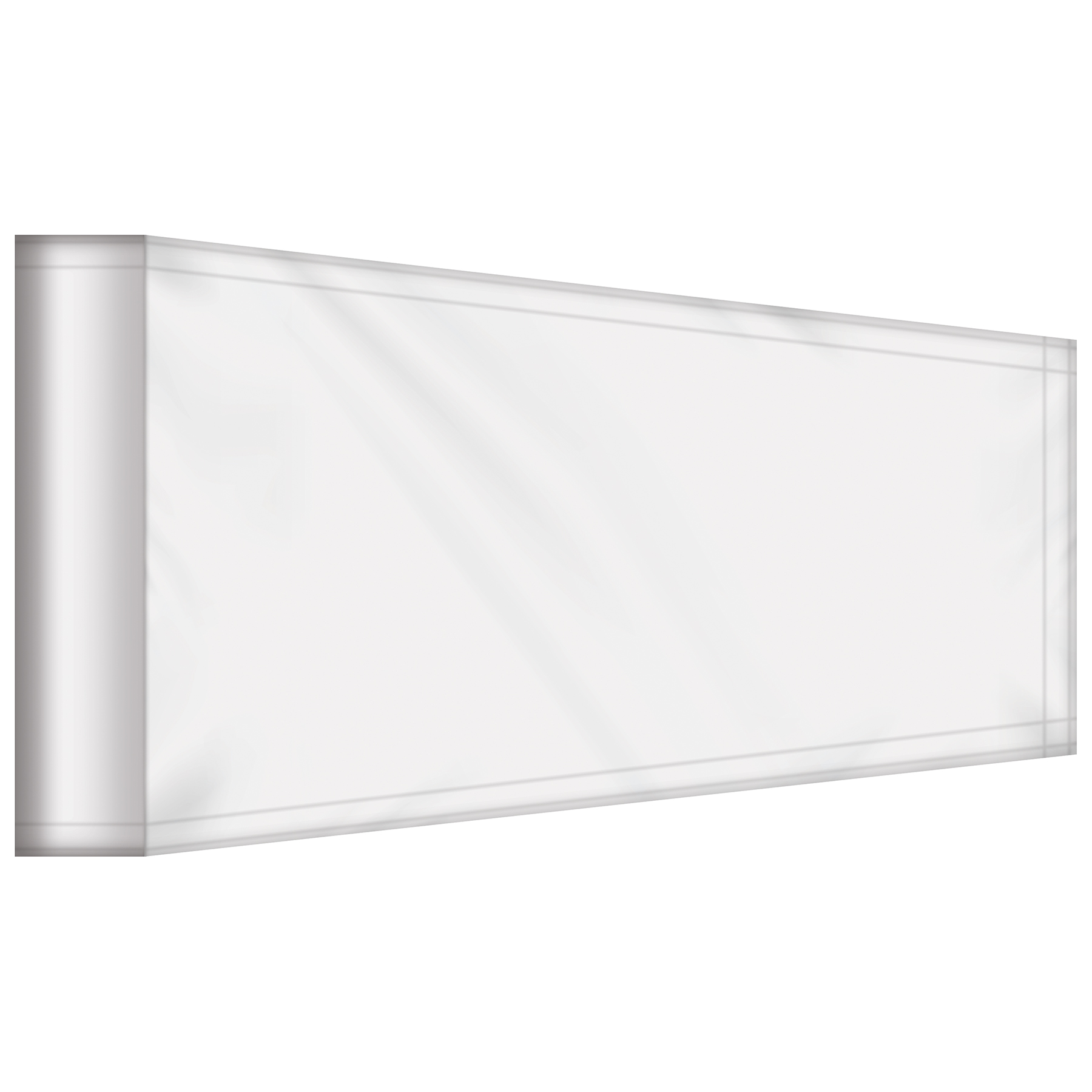 9" X 6" Double Sided Tapered Ski Pole Flag 8