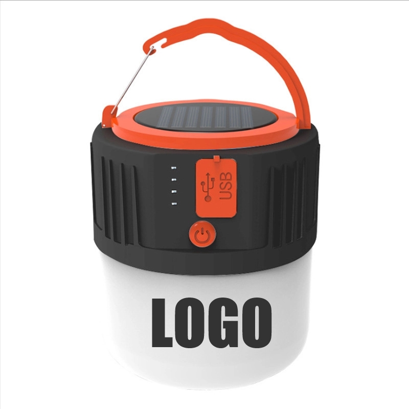 Custom Rechargeable Solar Led Camping Light 7