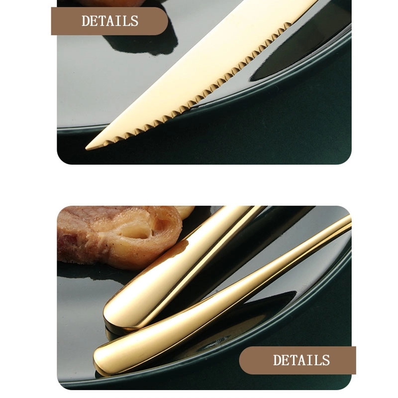 Stainless Steel Spoon Fork Set with Gift Box 3