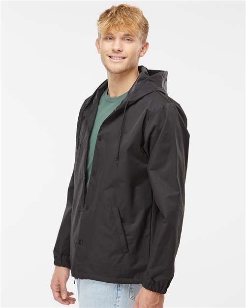 Men's Water-Resistant Hooded Windbreaker - EXP95NB 37