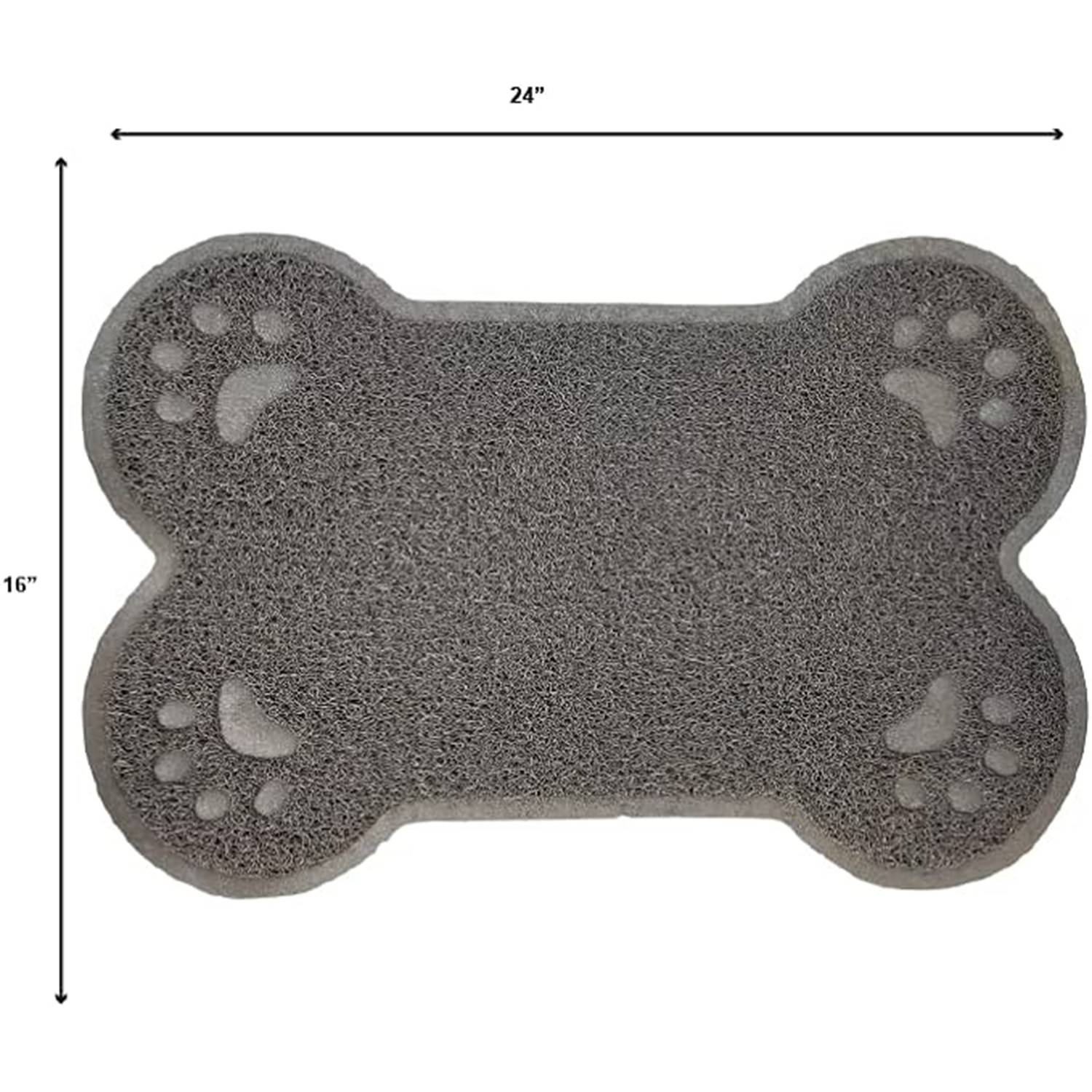 Bone shape PVC non-slip mat 2