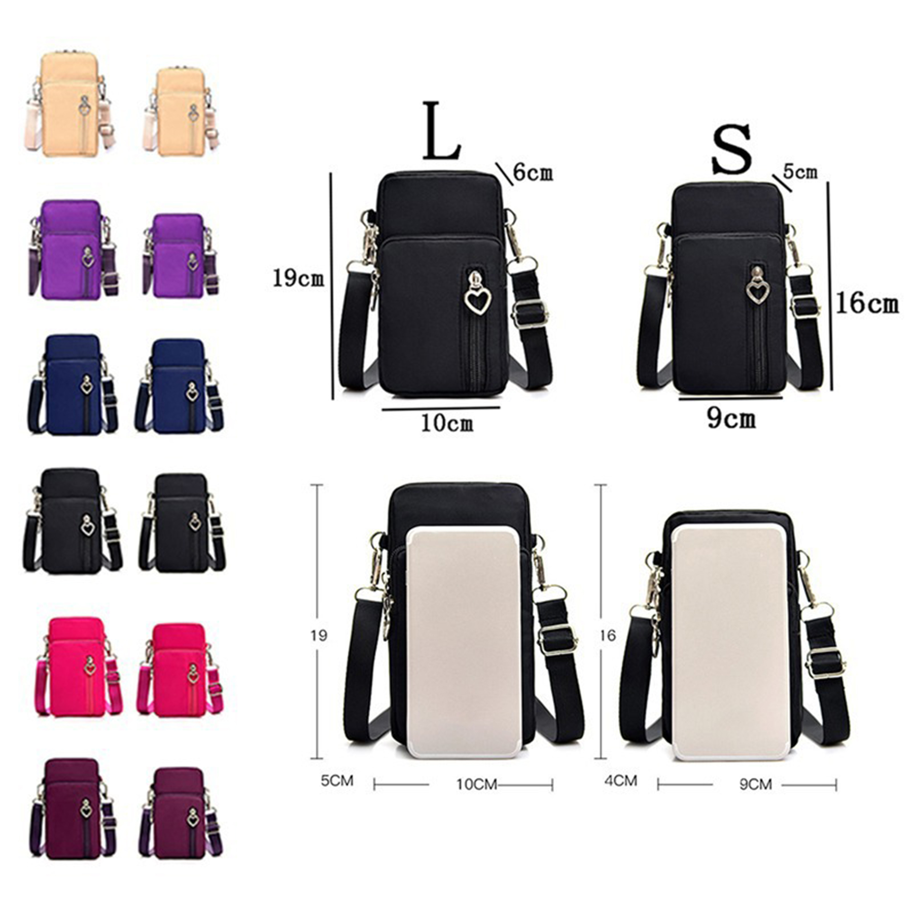 Small Crossbody Bag Cell Phone Purse Wallet 3