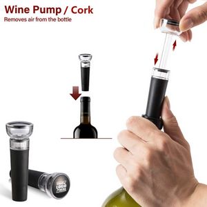 High Quality Vacuum Pump Cork Wine Bottle Stopper 6