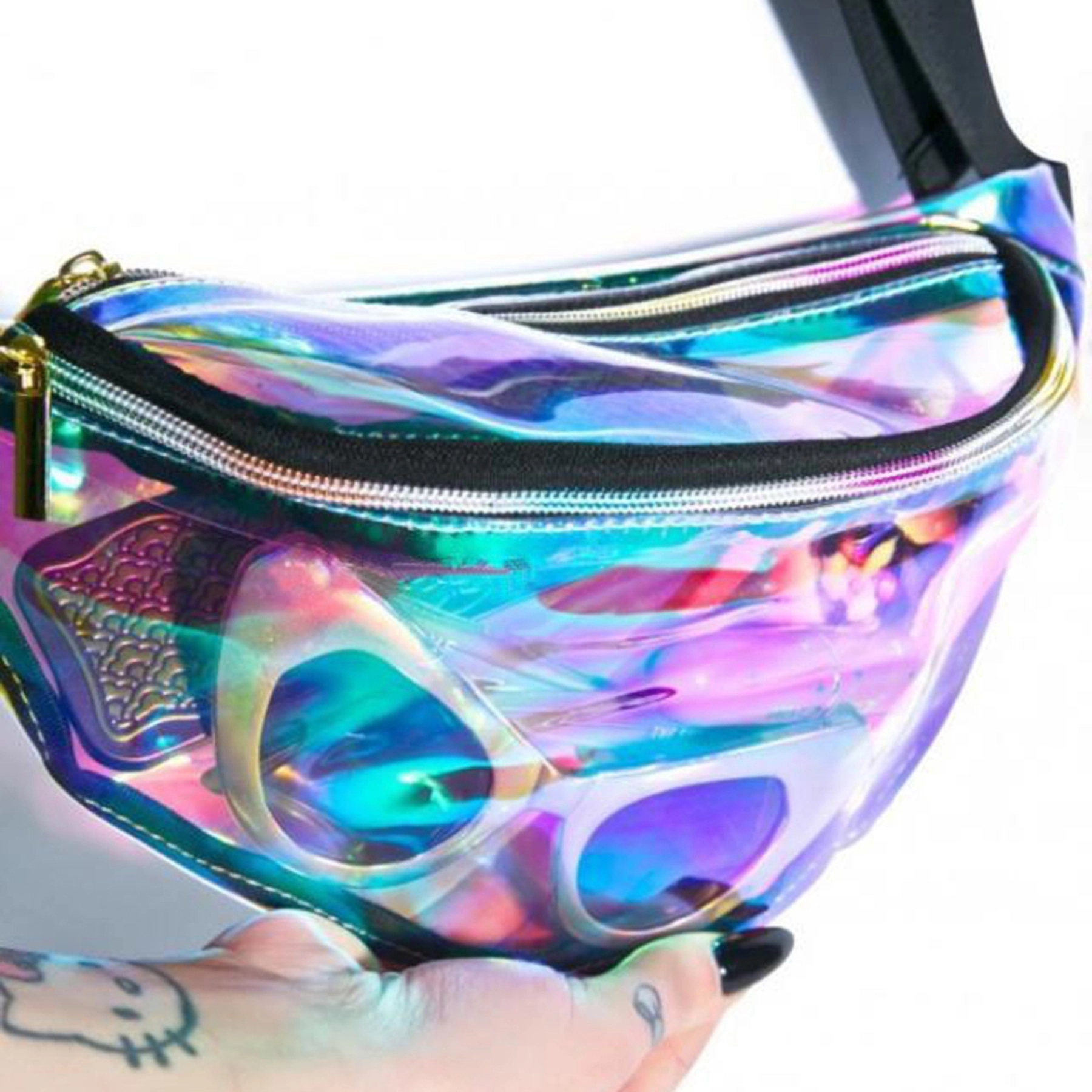 Customizable Holographic Waist Bags 2