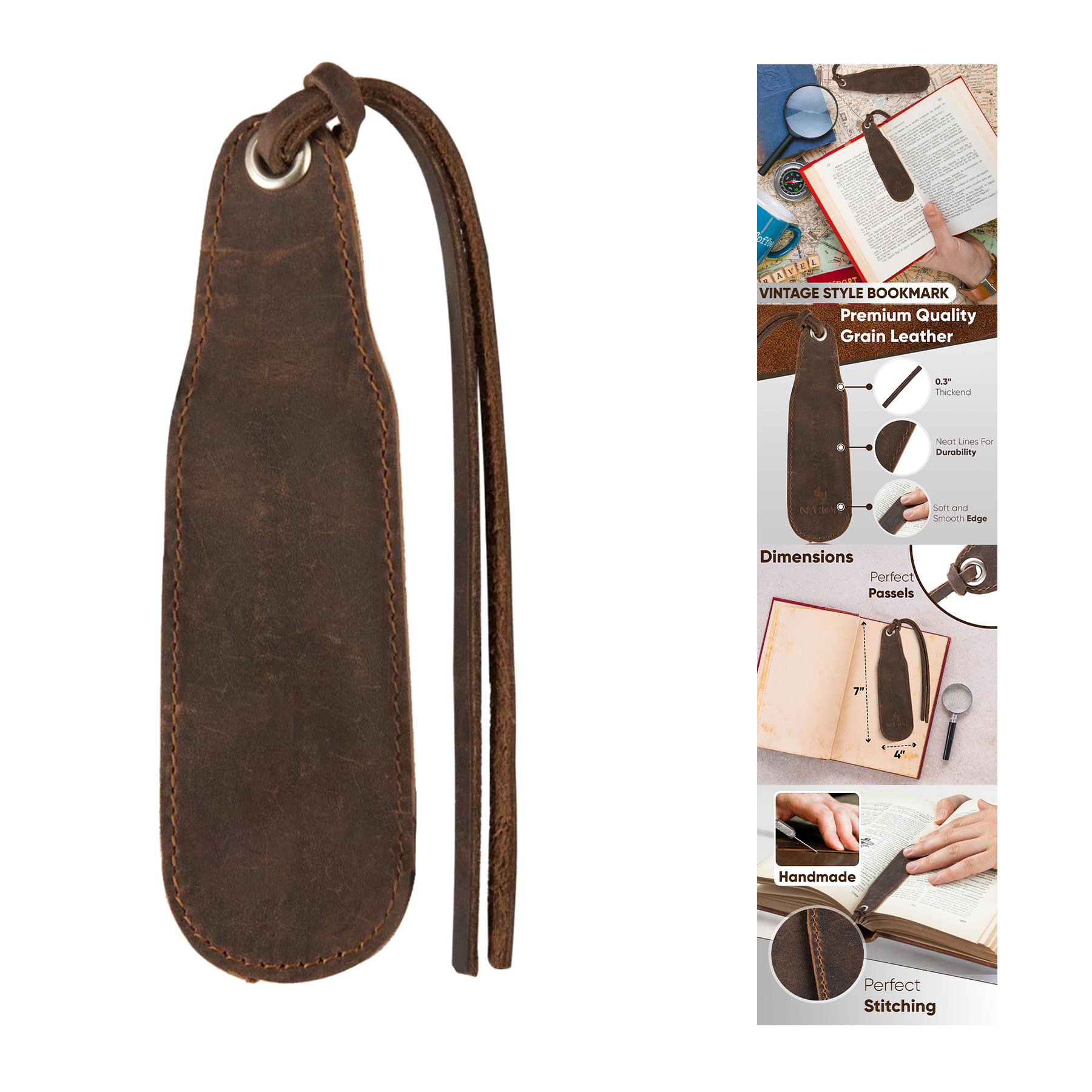 Leather Bookmark 2