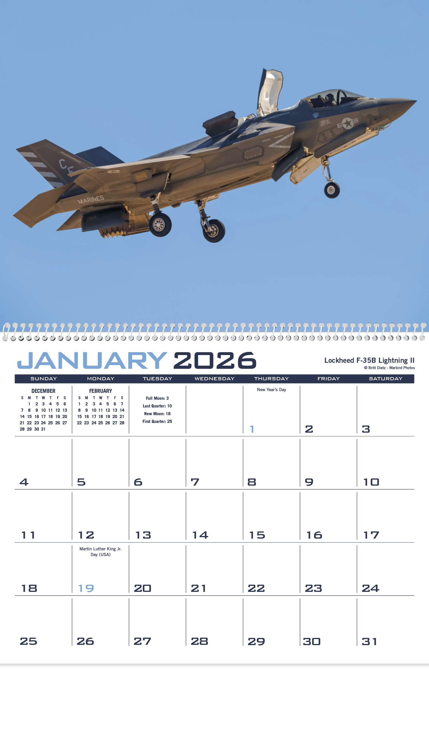 Triumph® Calendars Planes Calendar 10