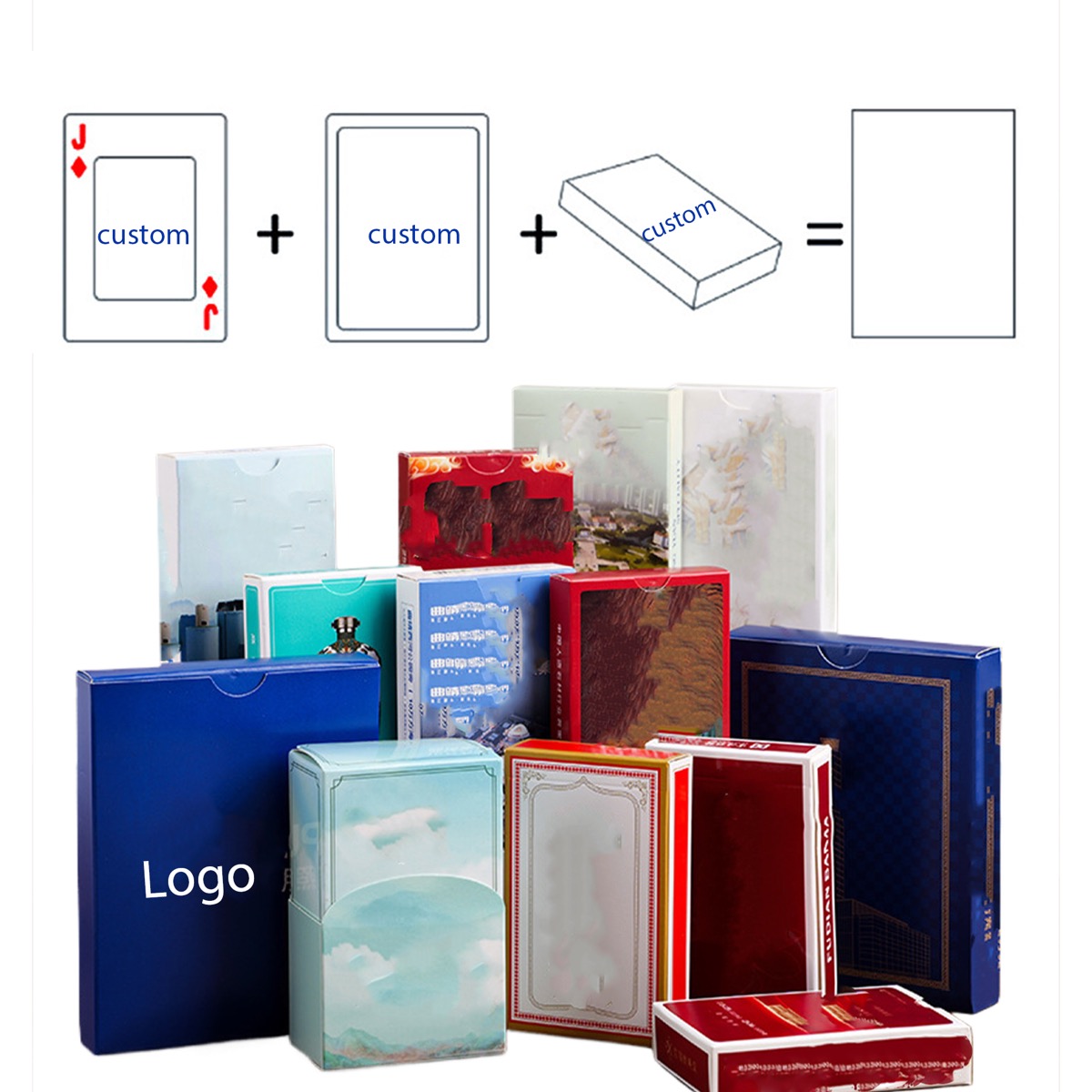 Custom Full Color Playing Cards Poker Games 3