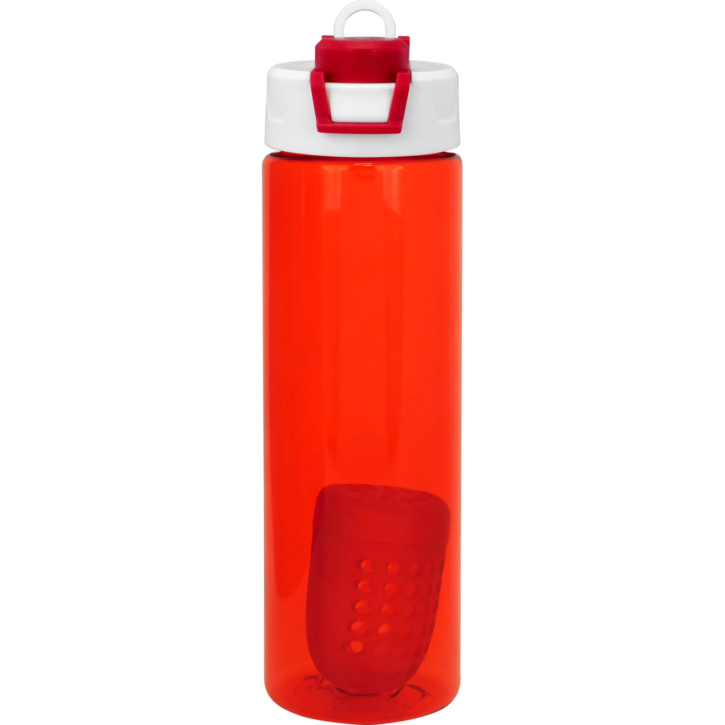 Two Tone Pop Up 24 oz. Colorful Bottle with Floating Infuser 9