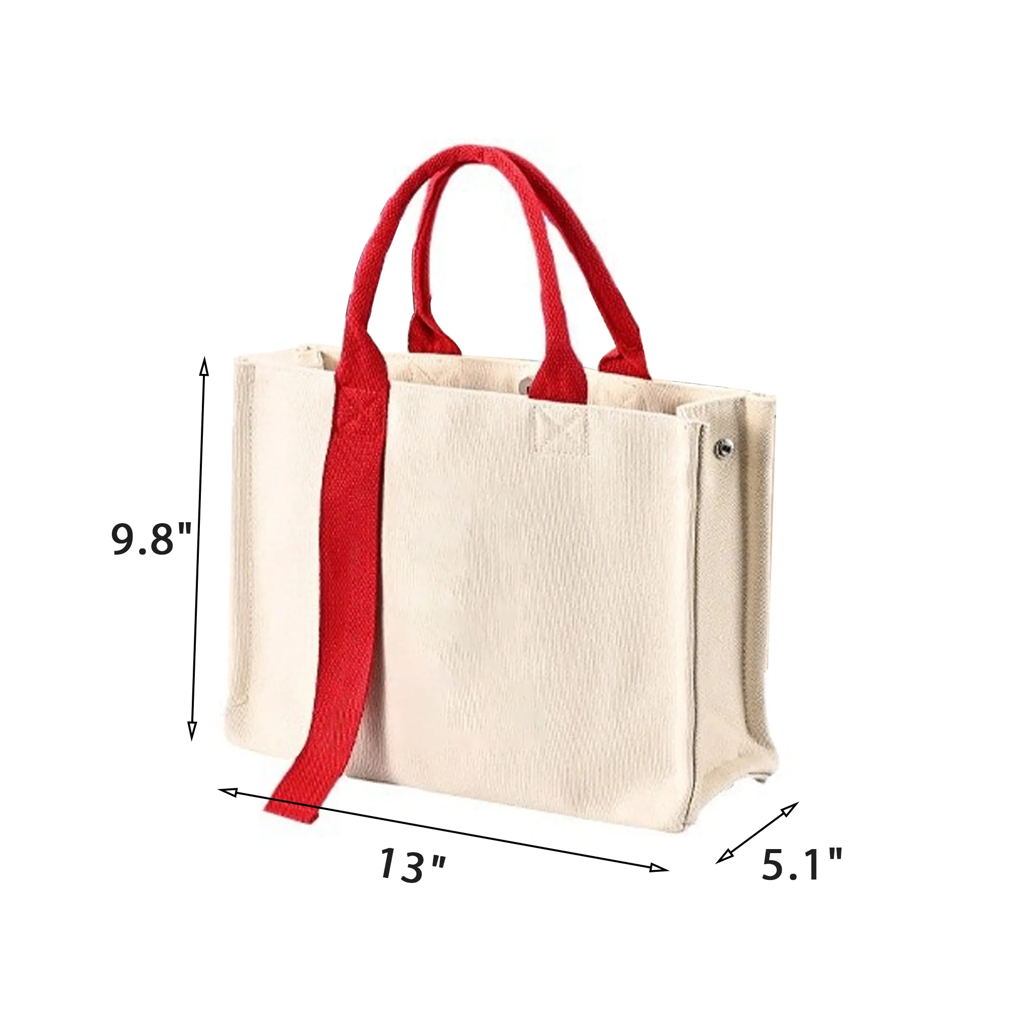 Promotional Canvas Tote Bag, custom tote bag with logo imprint 3