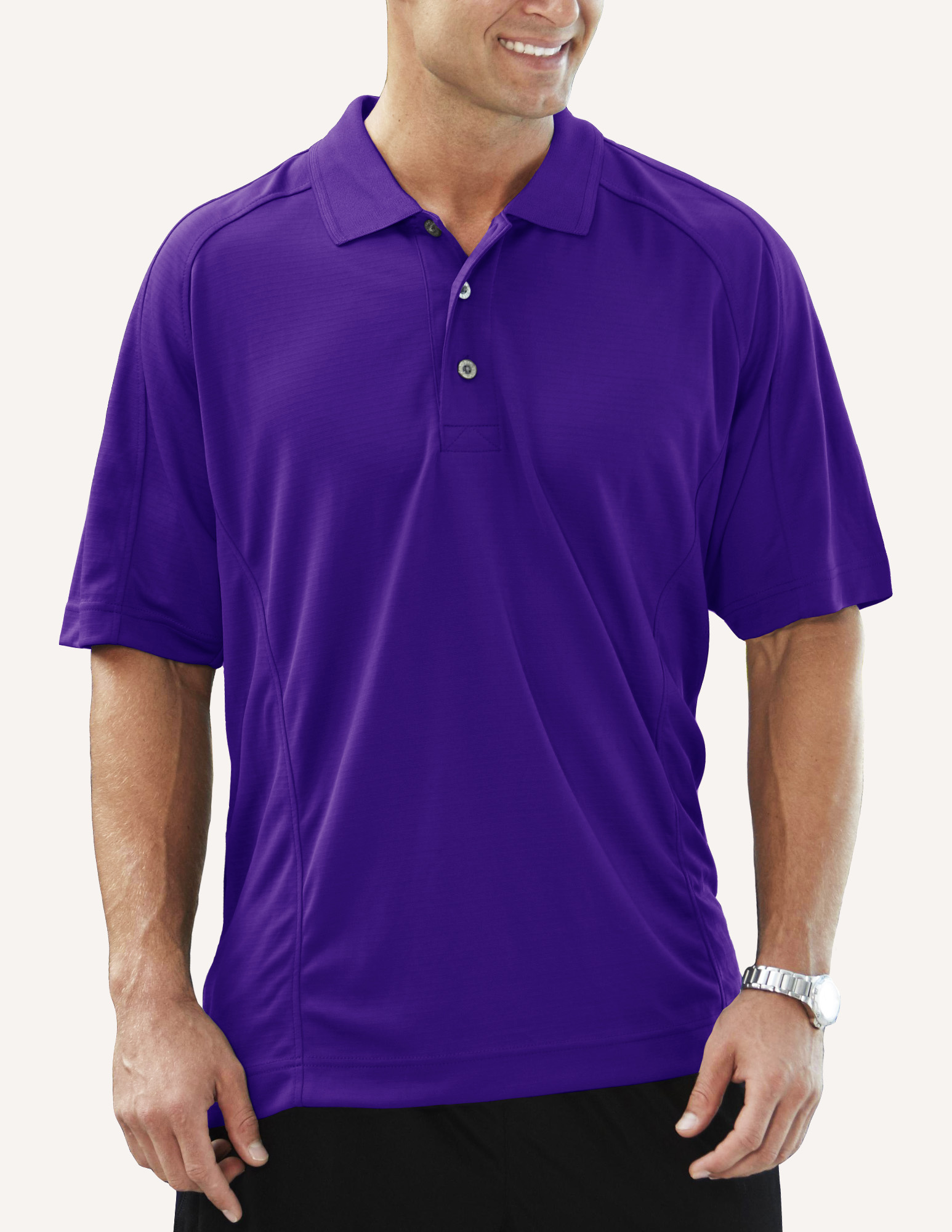 Men's Empire Ottoman Solid Polo Shirt 7