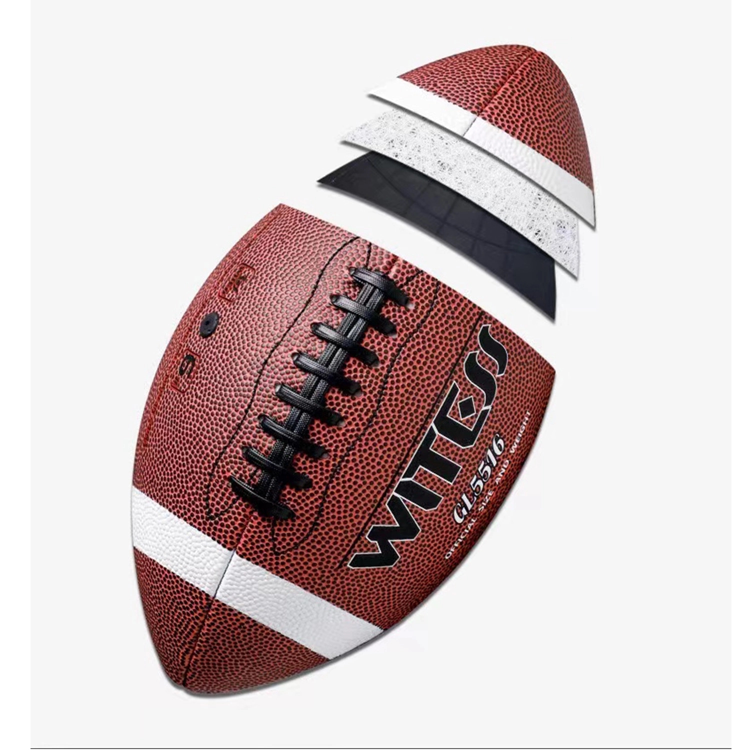 PU Rubber Football 6