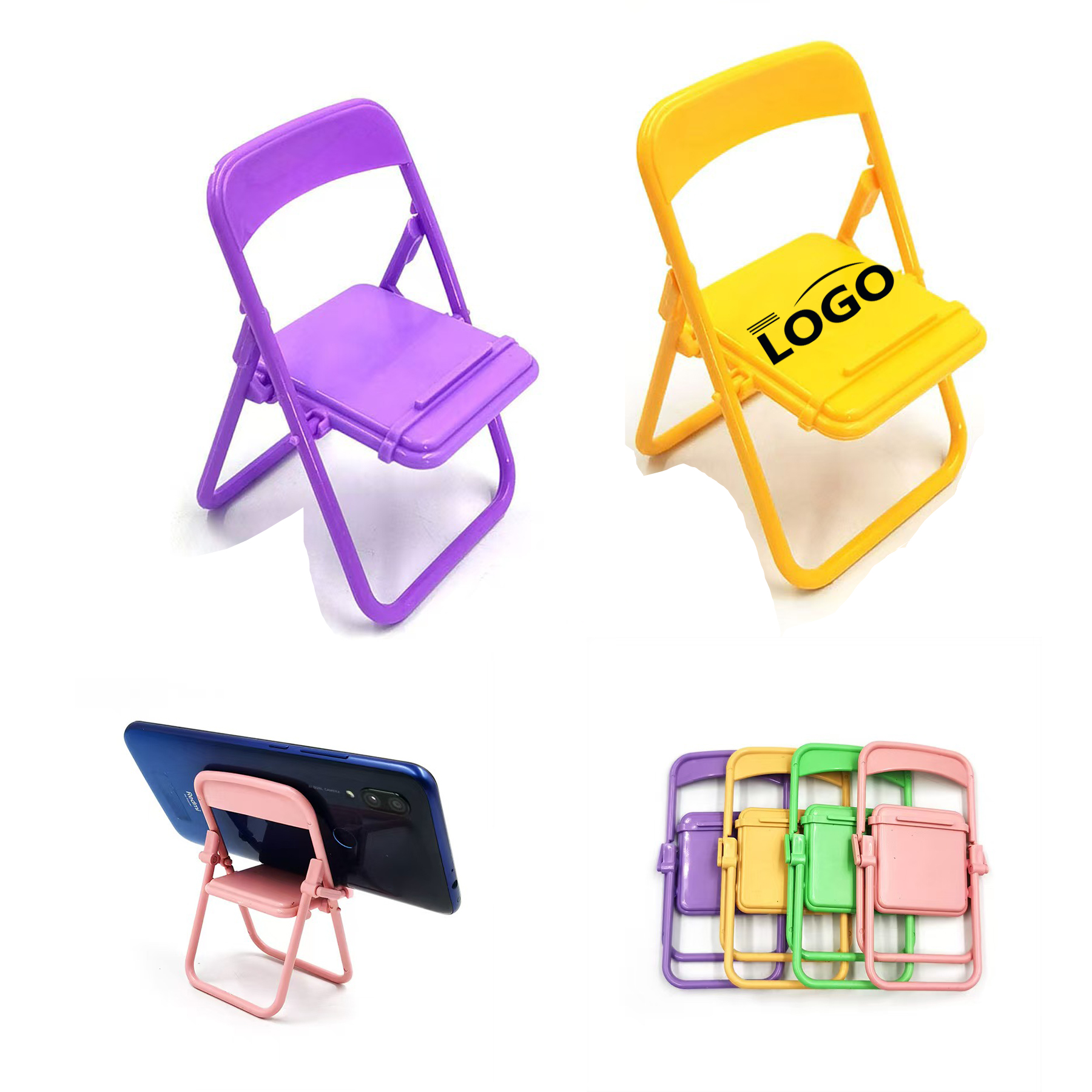 Folding Chair Phone Holder 2