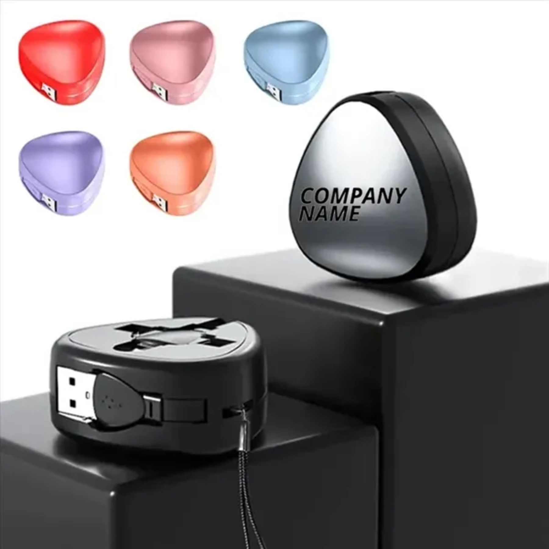 3 in 1 Retractable Multi Charging Cable
 2