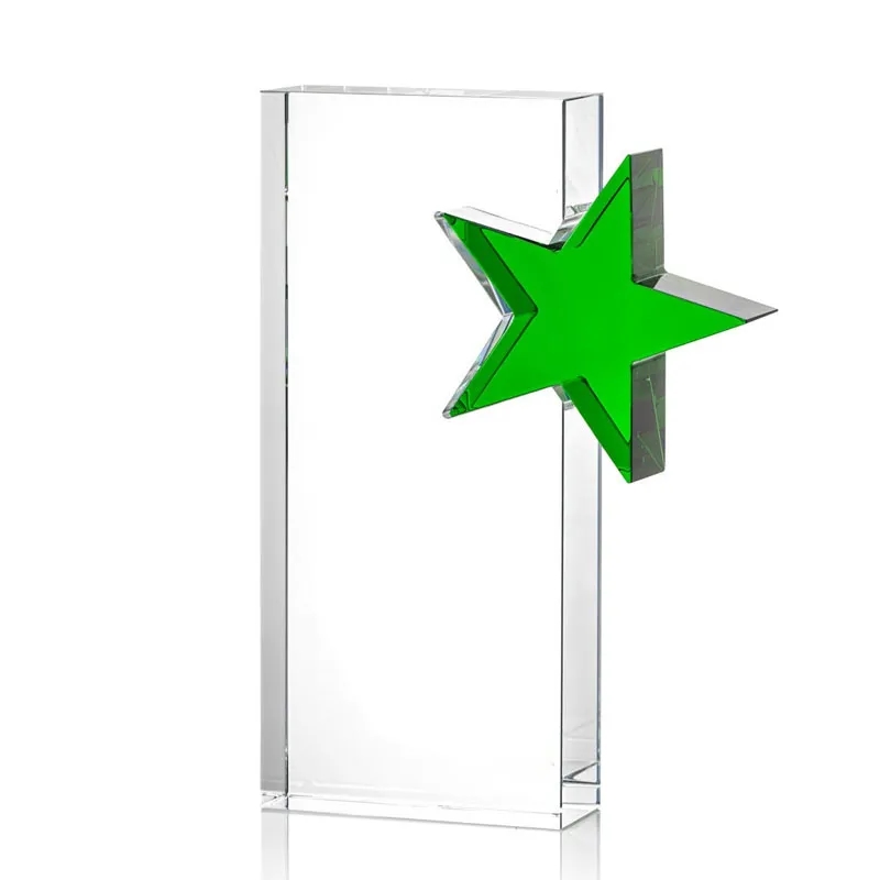 Optical Crystal Star Rectangle Award 4