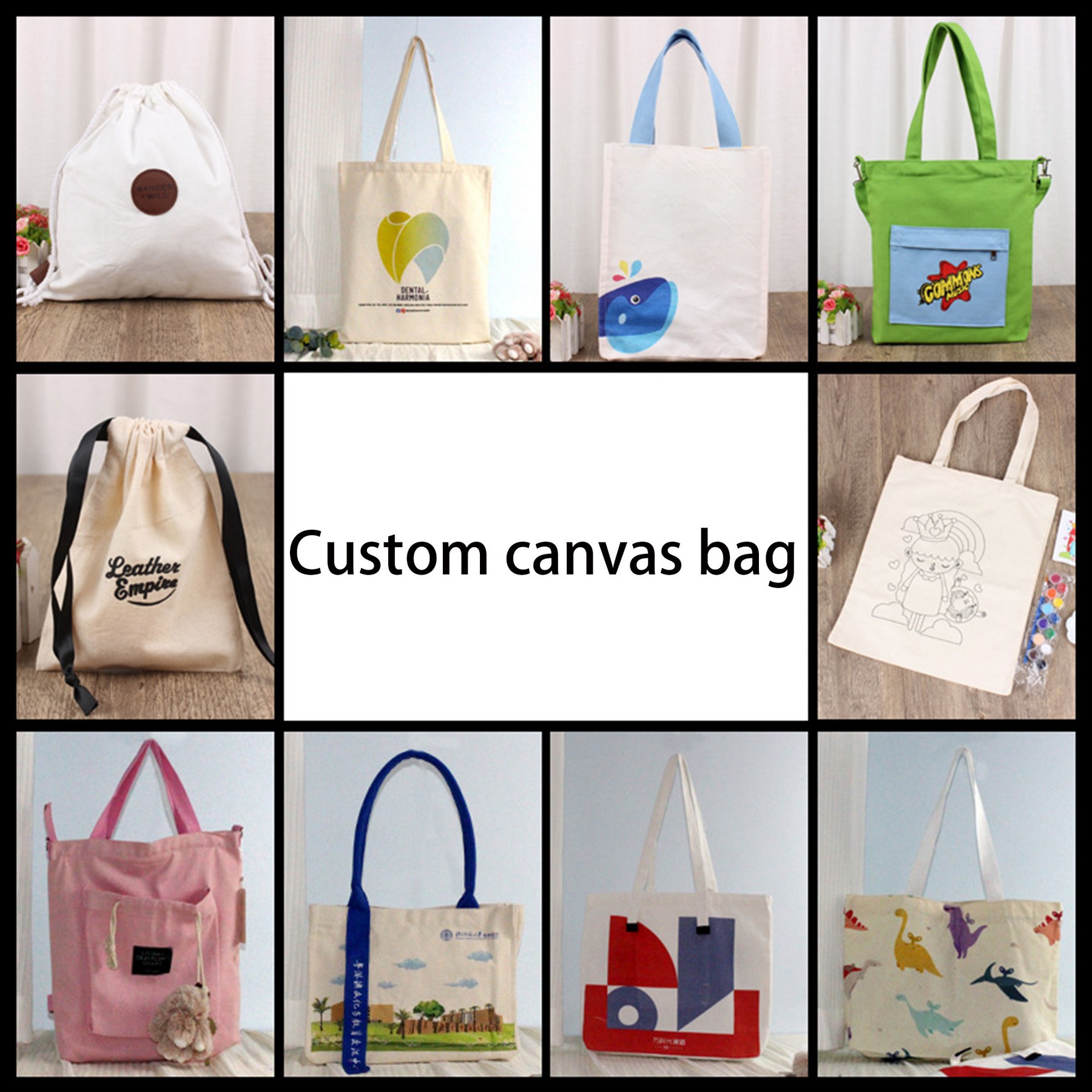 Customizable Canvas Bag 2