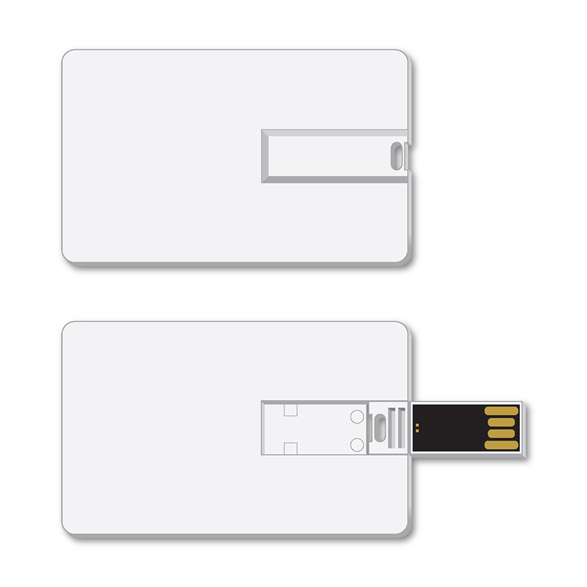 Ultra Slim Credit Card USB Drive (2 GB) 3