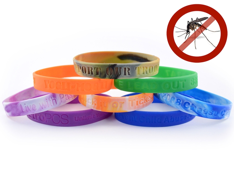 Debossed Mosquito Wristband 3