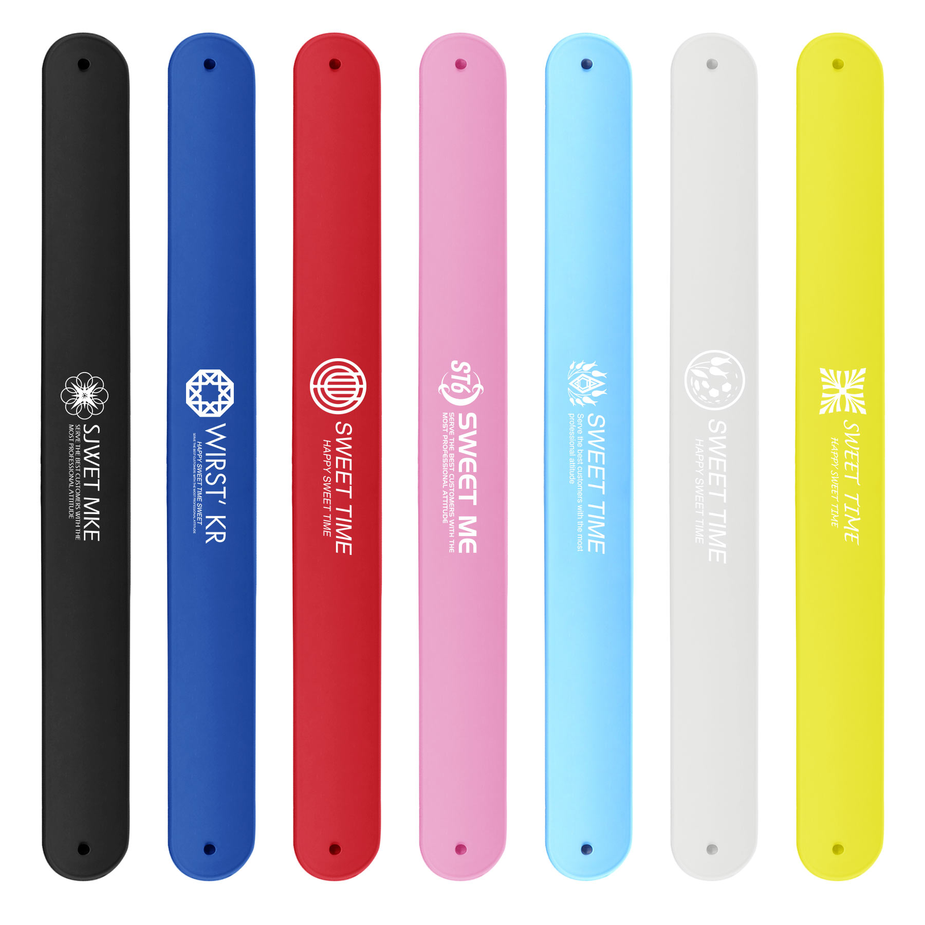 Silicone Slap Bracelet 1
